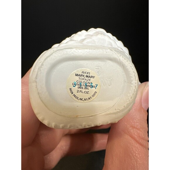 Vintage Avon Mary Mary Topaze Figurine Bottle 1970s - Picture 8 of 8